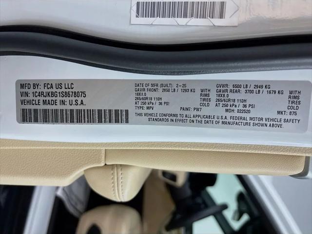 2025 Jeep Grand Cherokee L Limited 4x4