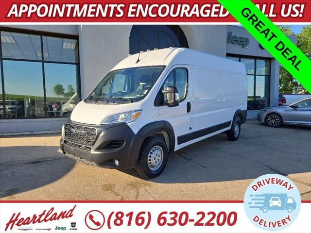2025 Ram ProMaster 2500 Cargo Van Tradesman High Roof 159" WB w/Pass Seat for sale in Excelsior Springs, MO