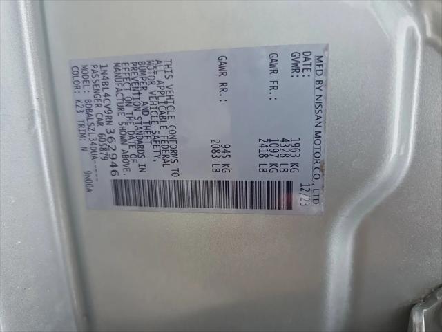 2024 Nissan Altima SR FWD