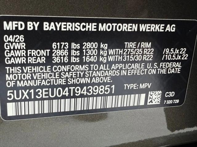 2026 BMW X5 sDrive40i
