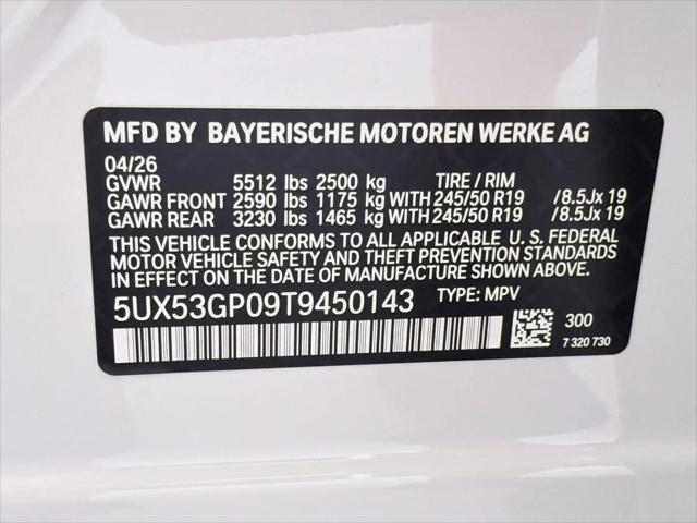 2026 BMW X3 30 xDrive