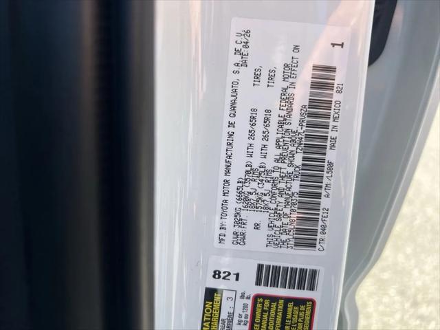 2026 Toyota Tacoma TRD Sport