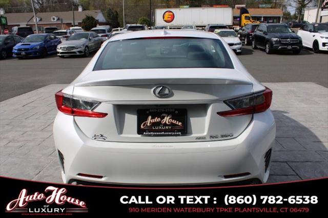 2015 Lexus RC 350 2dr Cpe AWD