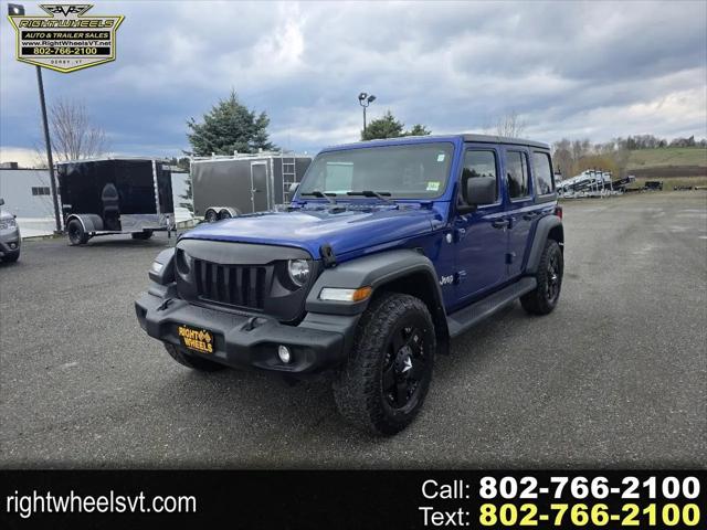 2019 Jeep Wrangler Unlimited Sport S 4x4 for sale in Derby, VT
