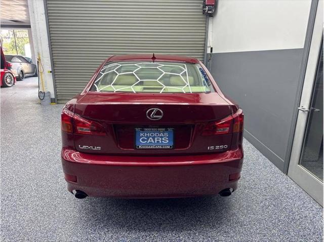 2007 Lexus IS 250 Base 4dr Sedan (2.5L V6 6A)