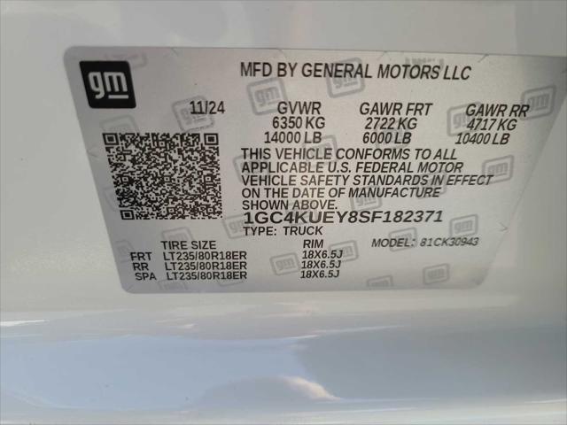 2025 Chevrolet Silverado 3500HD 4WD Crew Cab Long Bed LTZ
