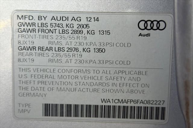 2015 Audi Q5 3.0 TDI Premium Plus