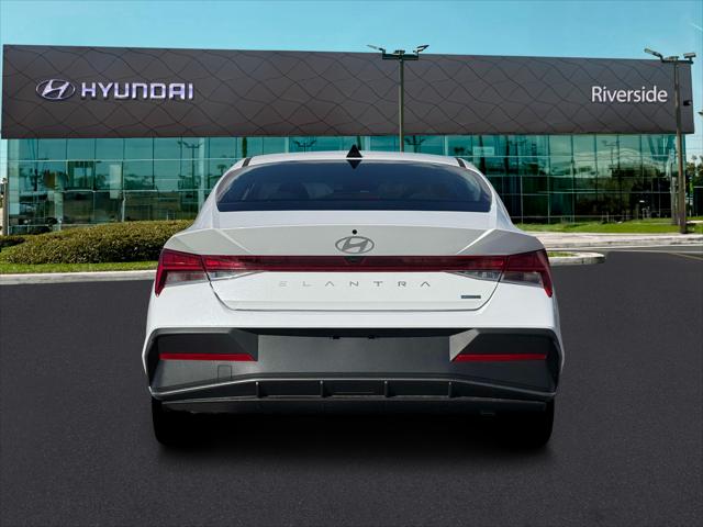 2026 Hyundai Elantra Hybrid Blue