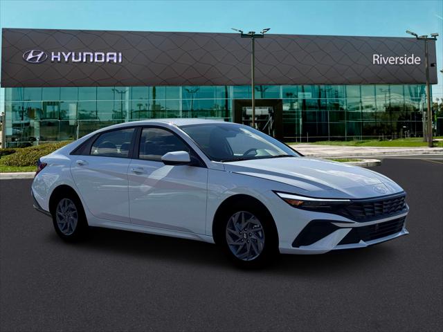 2026 Hyundai Elantra Hybrid Blue
