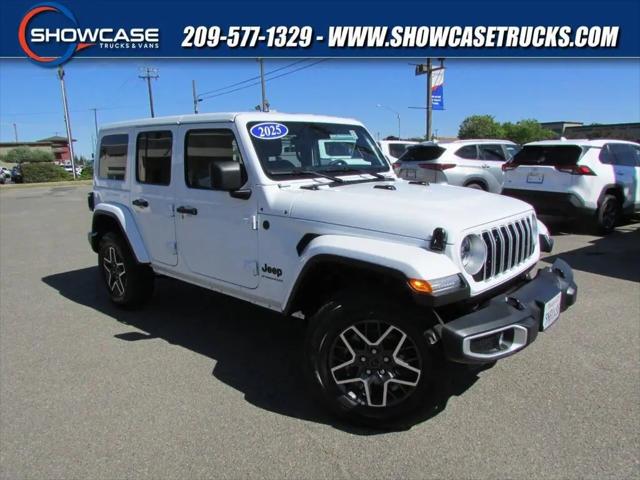 2025 Jeep Wrangler 4-Door Sahara 4x4 for sale in Modesto, CA