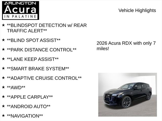 2026 Acura RDX A-Spec