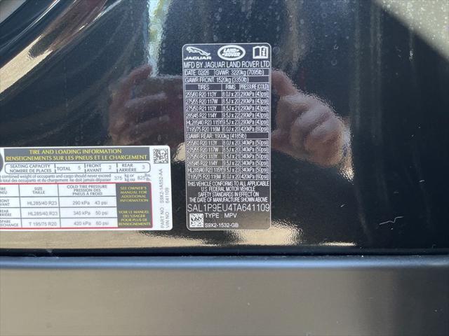 2026 Land Rover Range Rover Sport P360 SE