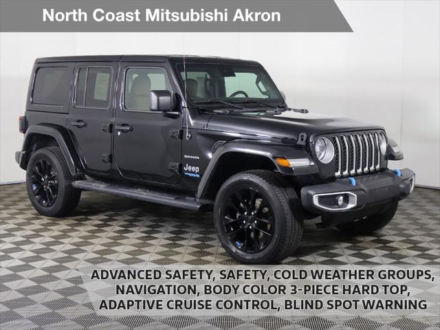 2022 Jeep Wrangler 4xe Unlimited Sahara 4x4 for sale in Akron, OH