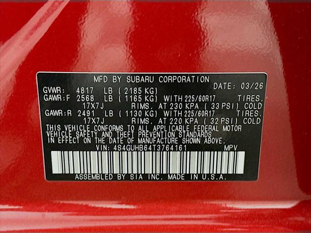 2026 Subaru Crosstrek Unknown