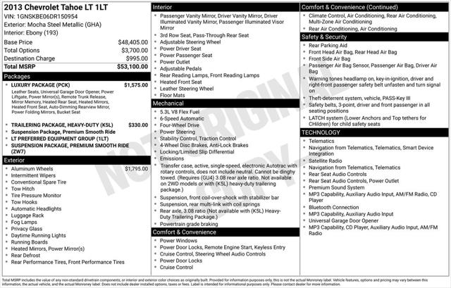 2013 Chevrolet Tahoe LT