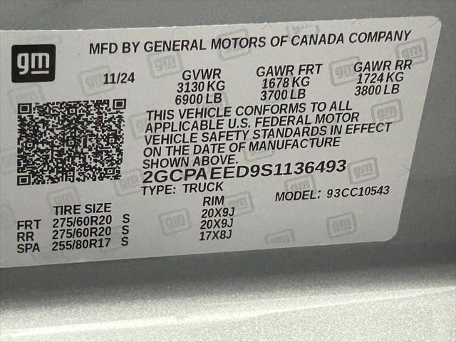 2025 Chevrolet Silverado 1500 2WD Crew Cab Short Bed LTZ