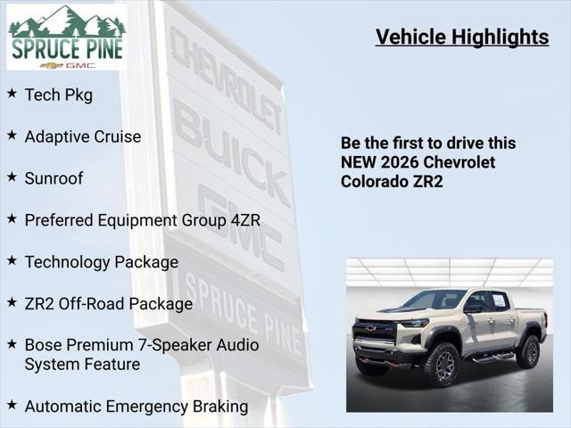 2026 Chevrolet Colorado ZR2, 4WD