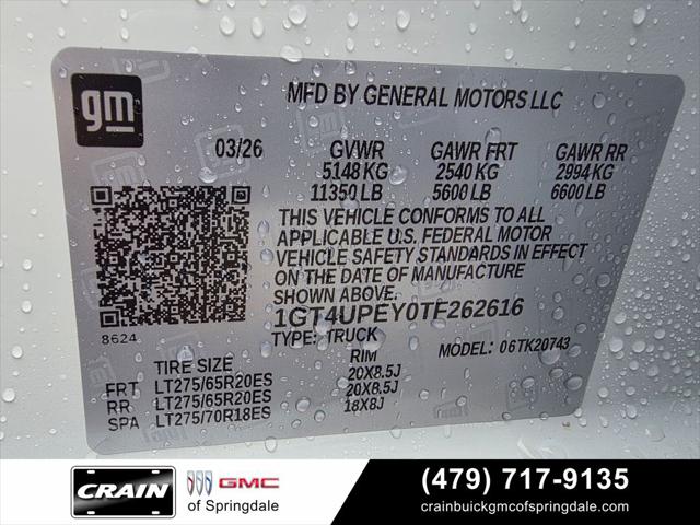 2026 GMC Sierra 2500HD Crew Cab, Standard Bed, AT4, 4WD