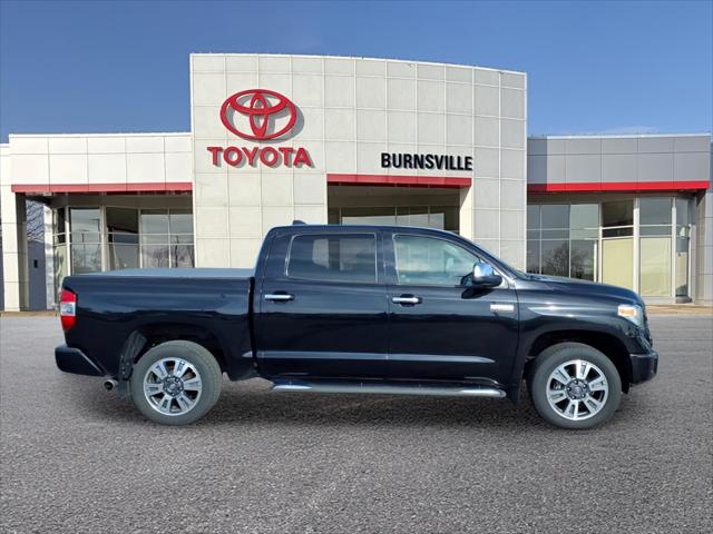 Used 2020 Toyota Tundra Platinum with VIN 5TFAY5F16LX934444 for sale in Burnsville, Minnesota