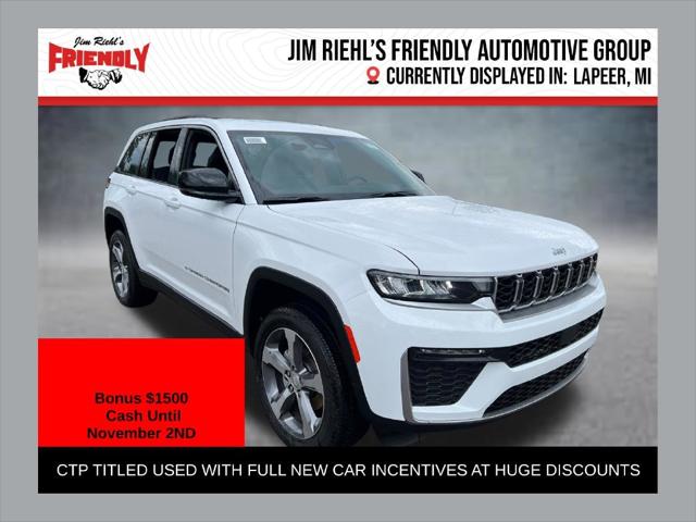 2026 Jeep Grand Cherokee Limited 4x4 for sale in Lapeer, MI