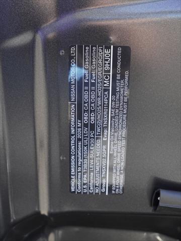 2026 Nissan Altima SV FWD