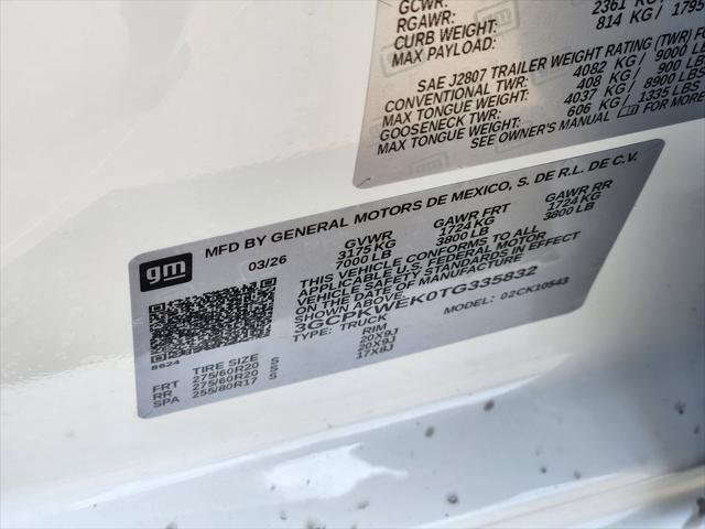 2026 Chevrolet Silverado 1500 4WD Crew Cab Short Bed RST