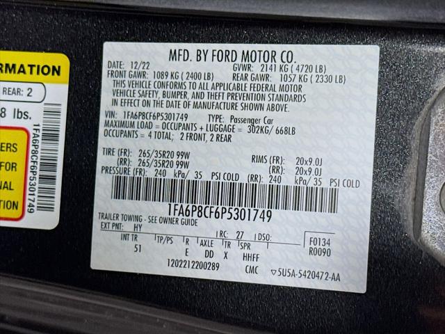2023 Ford Mustang GT Premium Fastback