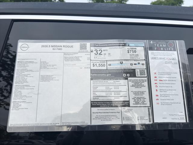 2026 Nissan Rogue SV