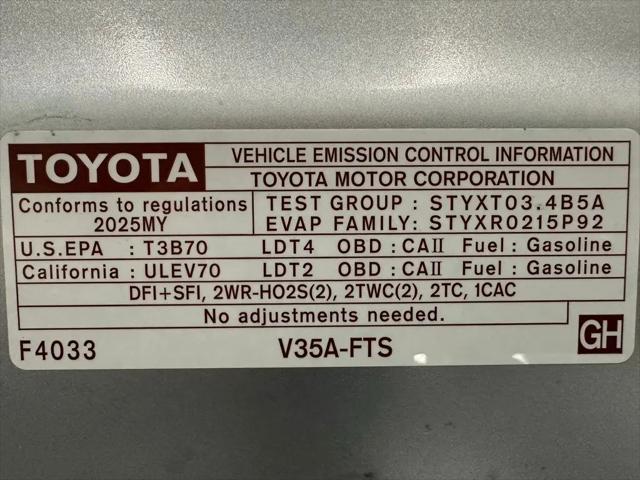 2025 Toyota Tundra Platinum