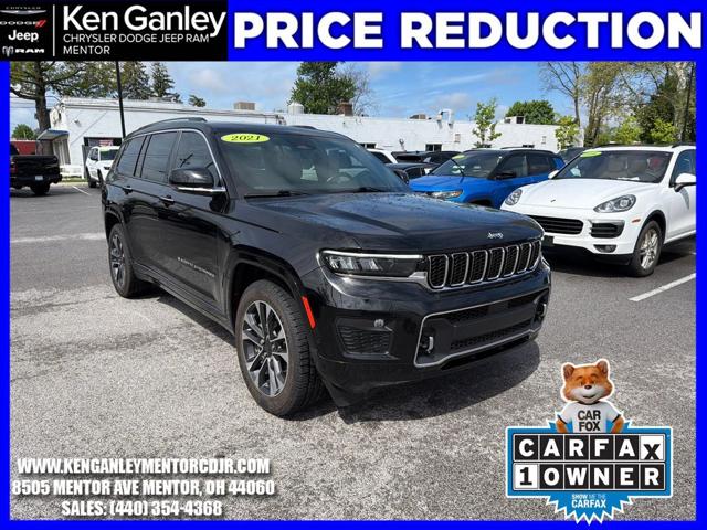 2021 Jeep Grand Cherokee Overland 4x4 for sale in Mentor, OH