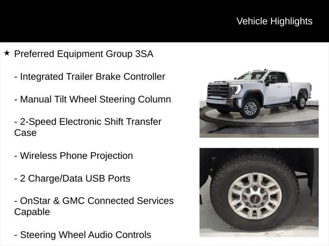 2024 GMC Sierra 2500HD 4WD Double Cab Standard Bed SLE