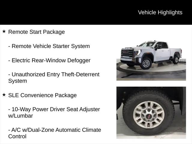 2024 GMC Sierra 2500HD 4WD Double Cab Standard Bed SLE