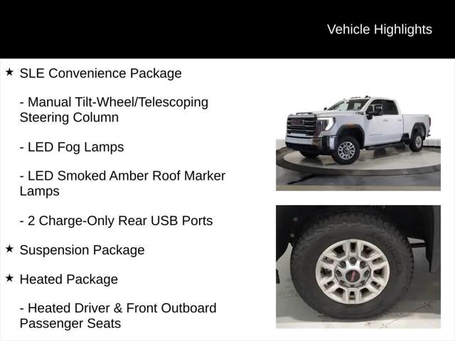 2024 GMC Sierra 2500HD 4WD Double Cab Standard Bed SLE