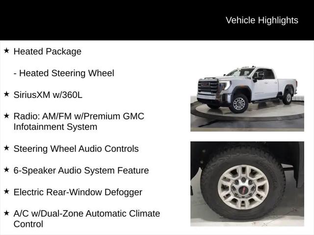 2024 GMC Sierra 2500HD 4WD Double Cab Standard Bed SLE