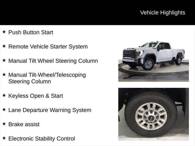2024 GMC Sierra 2500HD 4WD Double Cab Standard Bed SLE