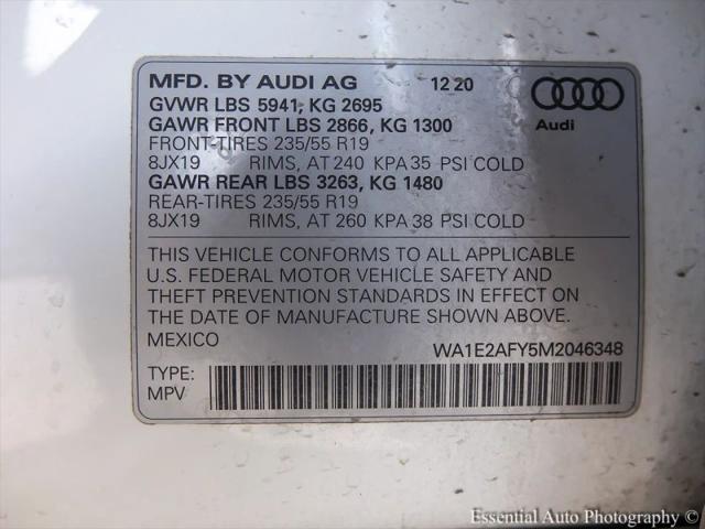 2021 Audi Q5 Premium Plus 55 TFSI e quattro S tronic