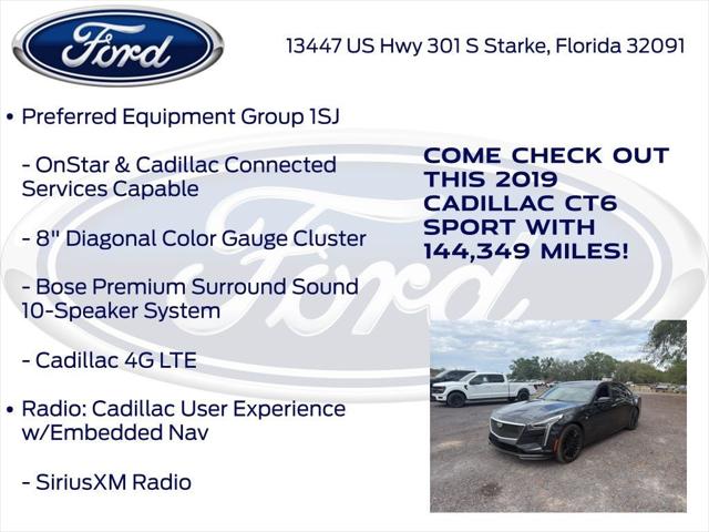 2019 Cadillac CT6 Sport