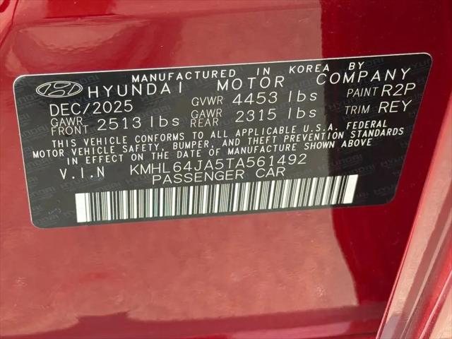 2026 Hyundai Sonata SEL Sport