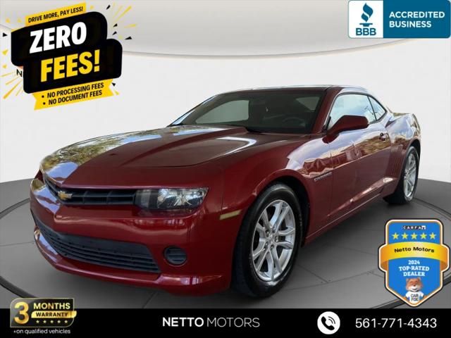 2015 Chevrolet Camaro 1LS for sale in West Palm Beach, FL