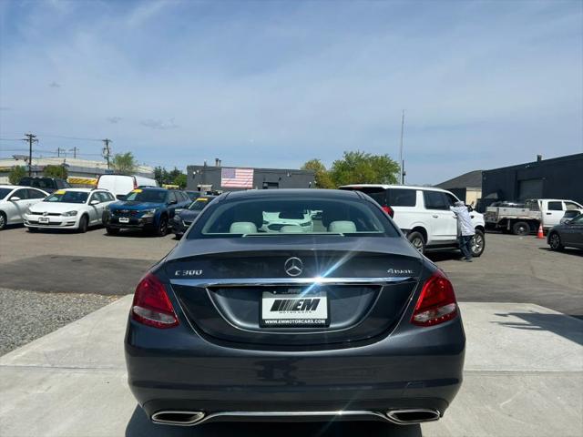 2016 Mercedes-Benz C-CLASS C 300 4MATIC