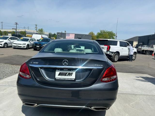2016 Mercedes-Benz C-CLASS C 300 4MATIC