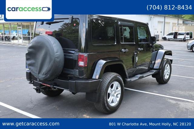 2012 Jeep Wrangler Unlimited Sahara