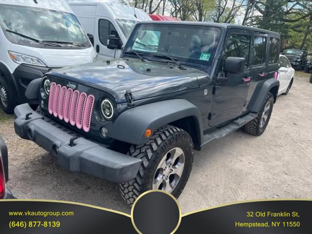 2016 Jeep Wrangler Unlimited Sport for sale in Hempstead, NY