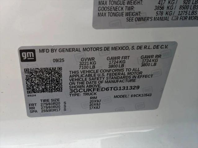 2026 Chevrolet Silverado 1500 4WD Crew Cab Short Bed LT Trail Boss