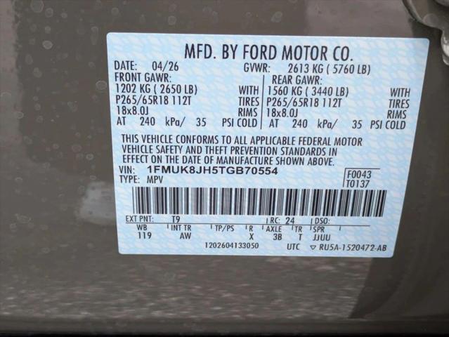 2026 Ford Explorer Tremor