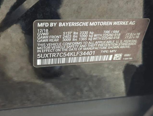 2019 BMW X3 sDrive30i