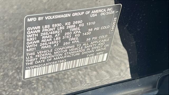 2026 Volkswagen Atlas SEL Premium R-Line