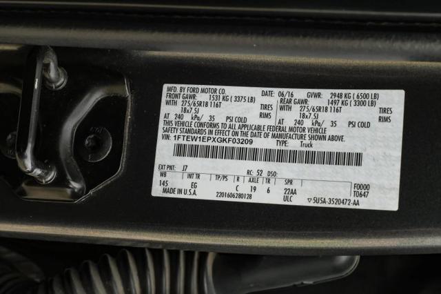 2016 Ford F-150 LARIAT