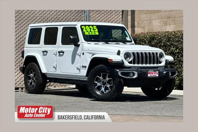 2025 Jeep Wrangler 4-Door Sahara 4x4 for sale in Bakersfield, CA