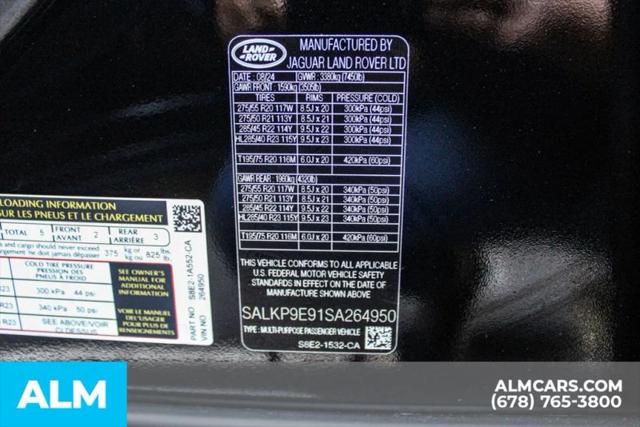 2025 Land Rover Range Rover P530 SE